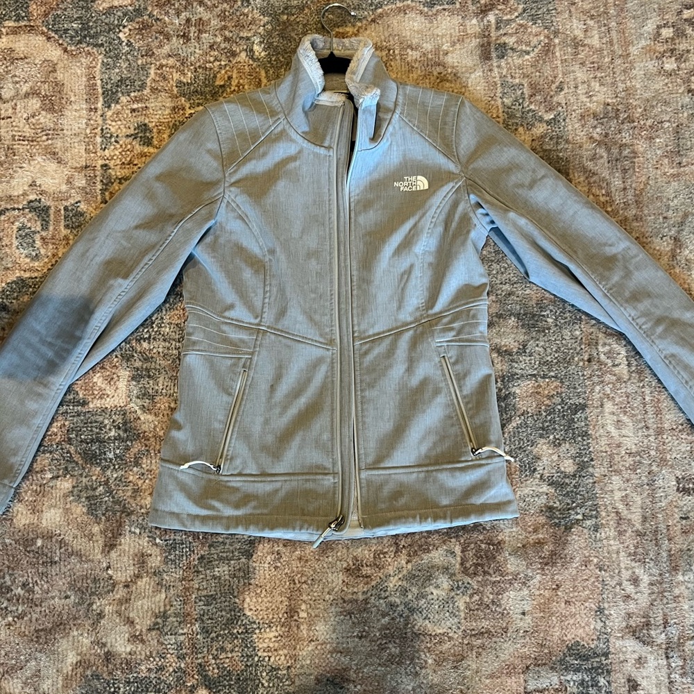 The North Face Women's Light Gray Ski Jacket